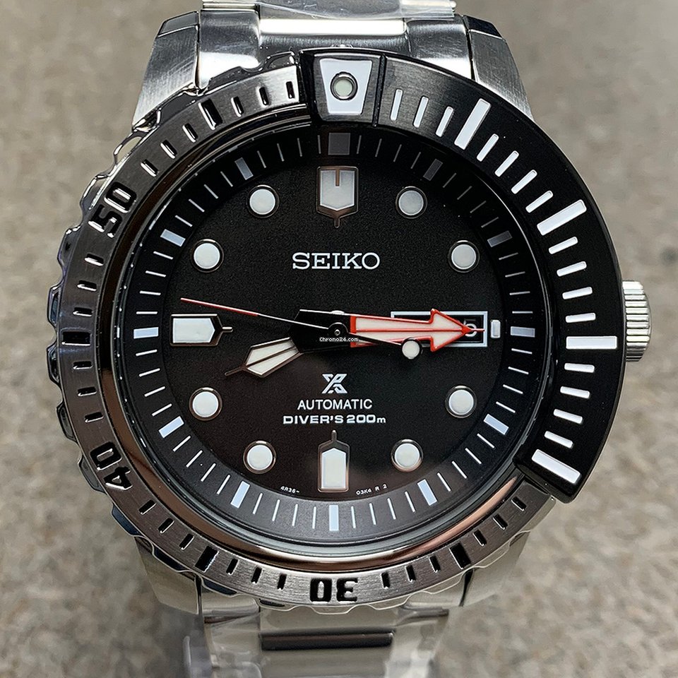 Seiko Prospex Mens watch Unisex Automatic Steel SRP587K1 7