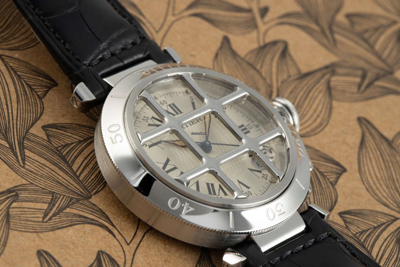 Cartier Pasha Mens watch Unisex Automatic Steel W3102255 7