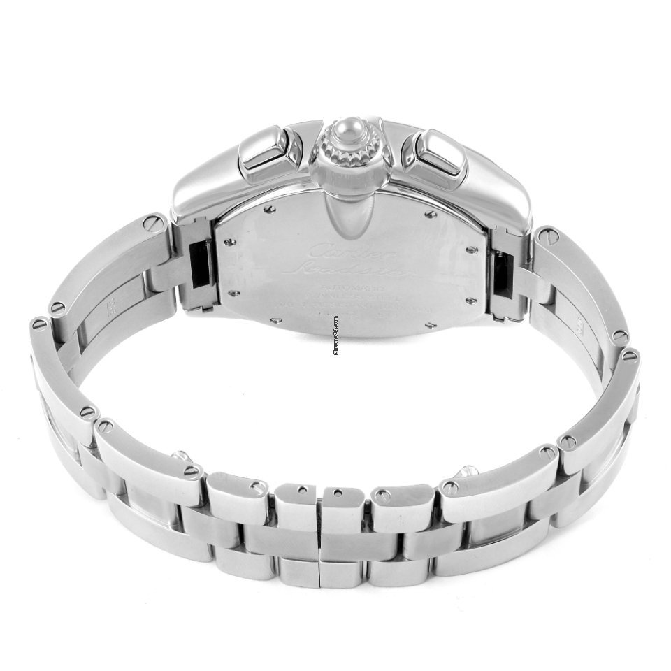 Cartier Roadster Mens watch Unisex Automatic Steel W62020X6 7