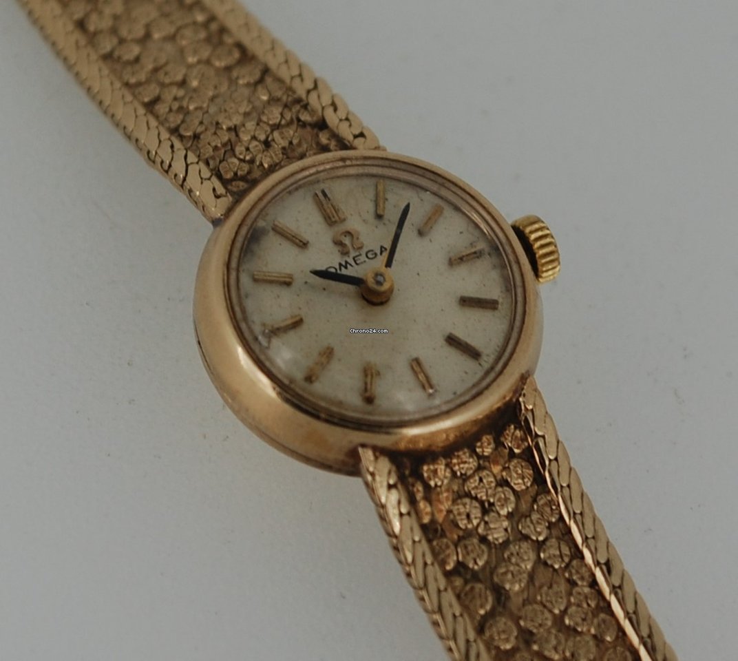 Omega Womens watch Manual winding Yellow gold 1061 7