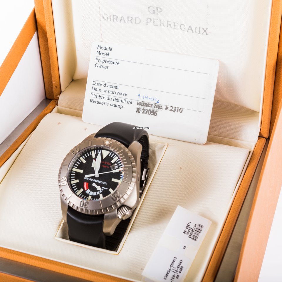 Girard Perregaux Sea Hawk Mens watch Unisex Automatic Titanium 49940 7