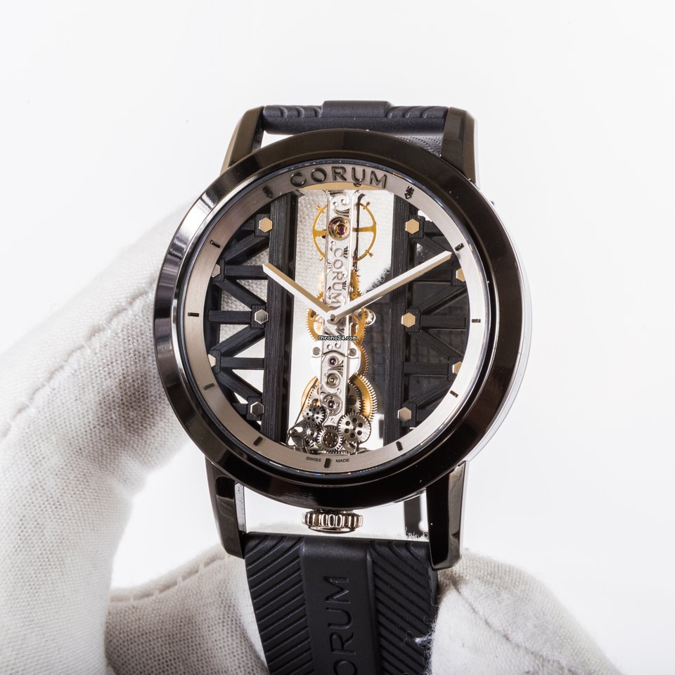 Corum Golden Bridge Mens watch Unisex Manual winding Titanium B113 03832 7