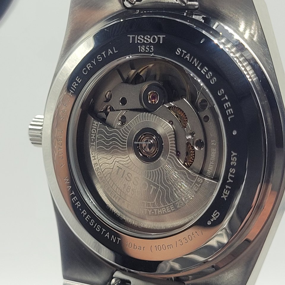 Tissot Mens watch Unisex Automatic Steel T1374071105100 7
