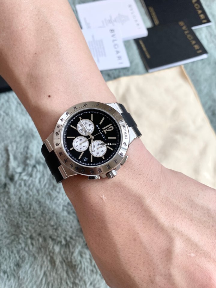 Bulgari Diagono Mens watch Unisex Automatic Steel DG41BSVDCHTA 7