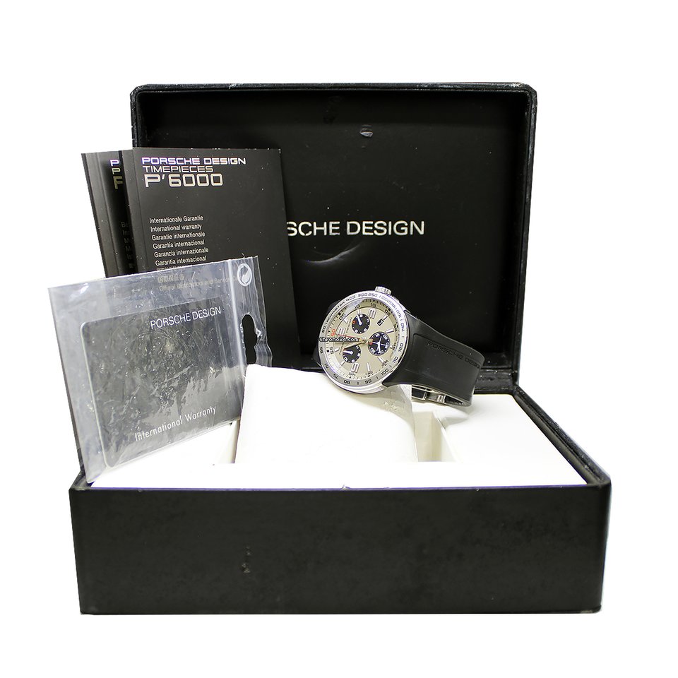 Porsche Design Flat Six Mens watch Unisex Quartz Steel P6320 7