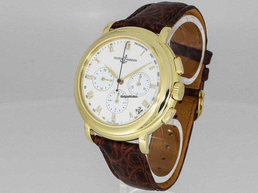 Ulysse Nardin Mens watch Unisex Automatic Yellow gold 421-22 7