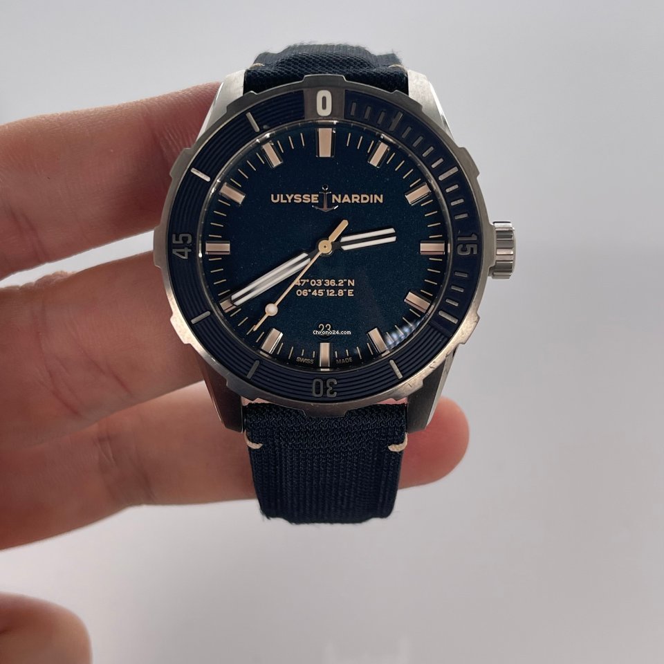 Ulysse Nardin Mens watch Unisex Automatic Steel 8163-175 93 7