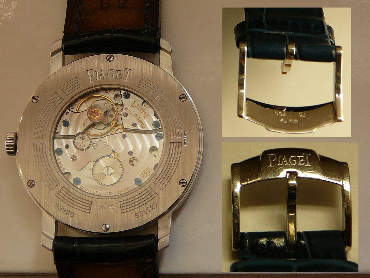 Piaget Altiplano Mens watch Unisex Manual winding White gold GAO24052 7