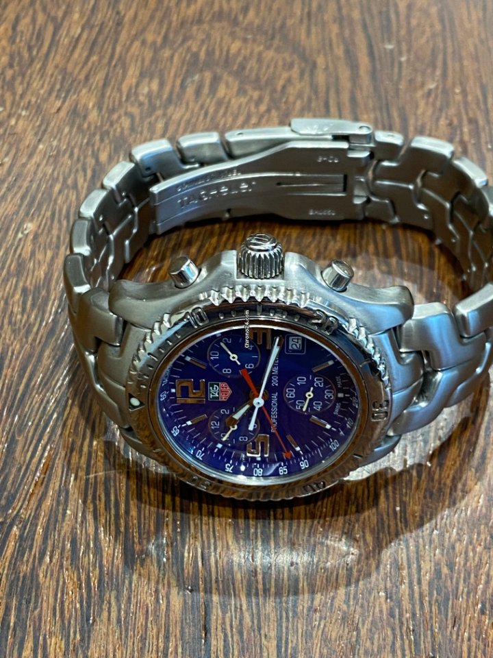 TAG Heuer Link Quartz Mens watch Unisex Quartz Steel CT1110 HP6324 7