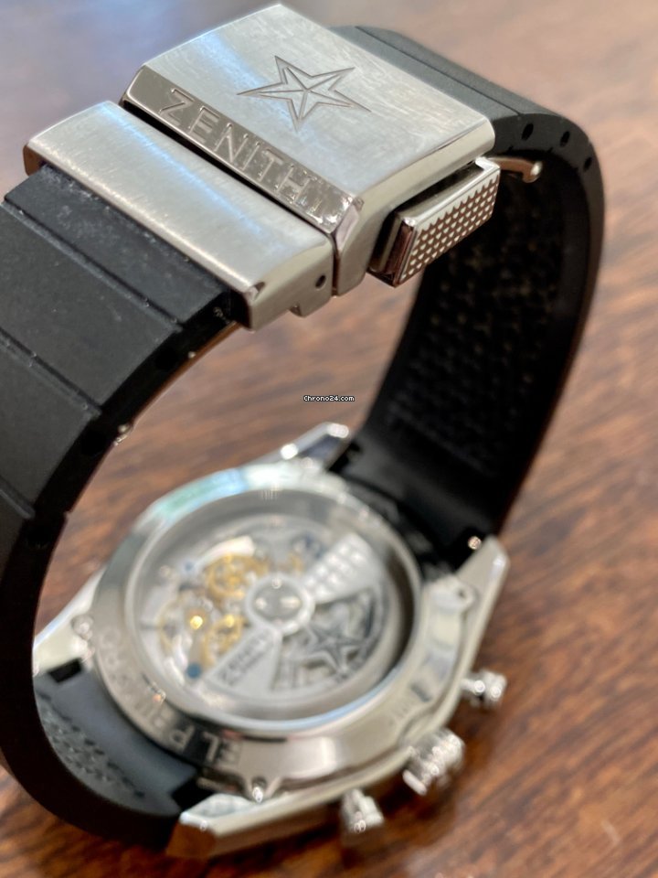 Zenith El Primero 36000 VpH Mens watch Unisex Automatic Steel 03.2040.400 21.0496 7
