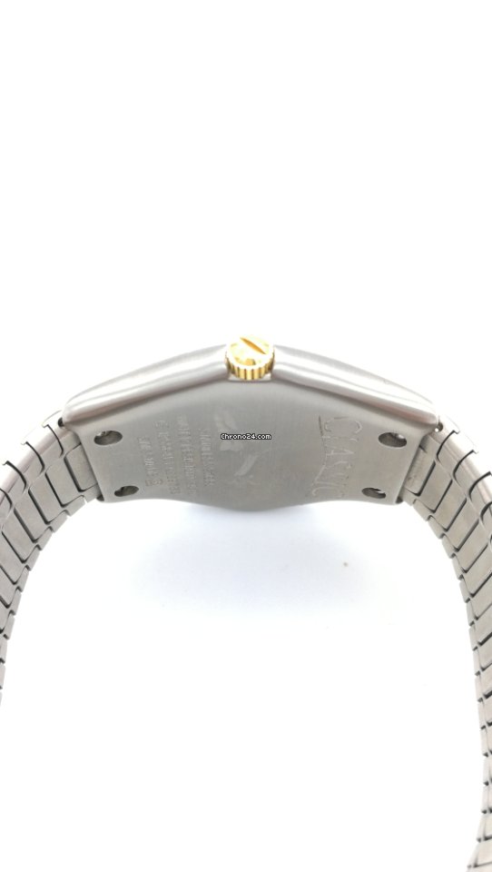 Ebel Classic Mens watch Unisex Quartz Gold Steel 1255F41 7