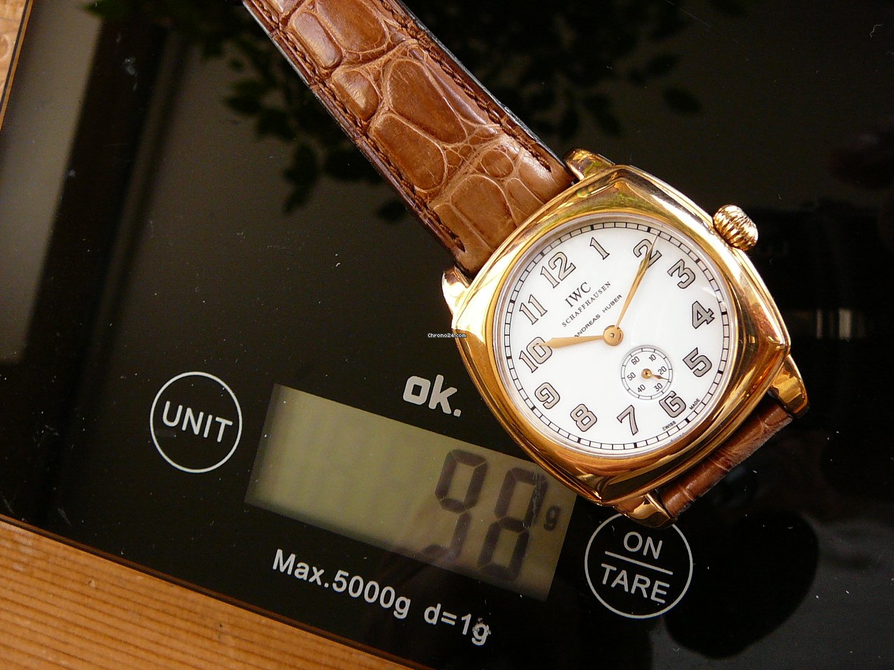 IWC Mens watch Unisex Manual winding Red gold 2555-01 7