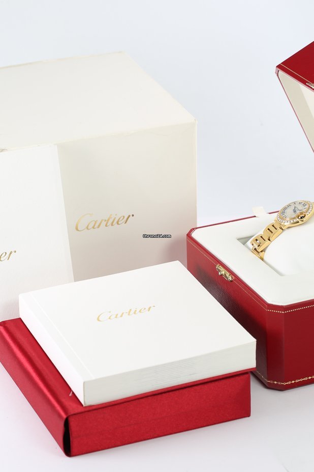 Cartier Ballon Bleu 28mm Womens watch Quartz Yellow gold WE9001Z3 7