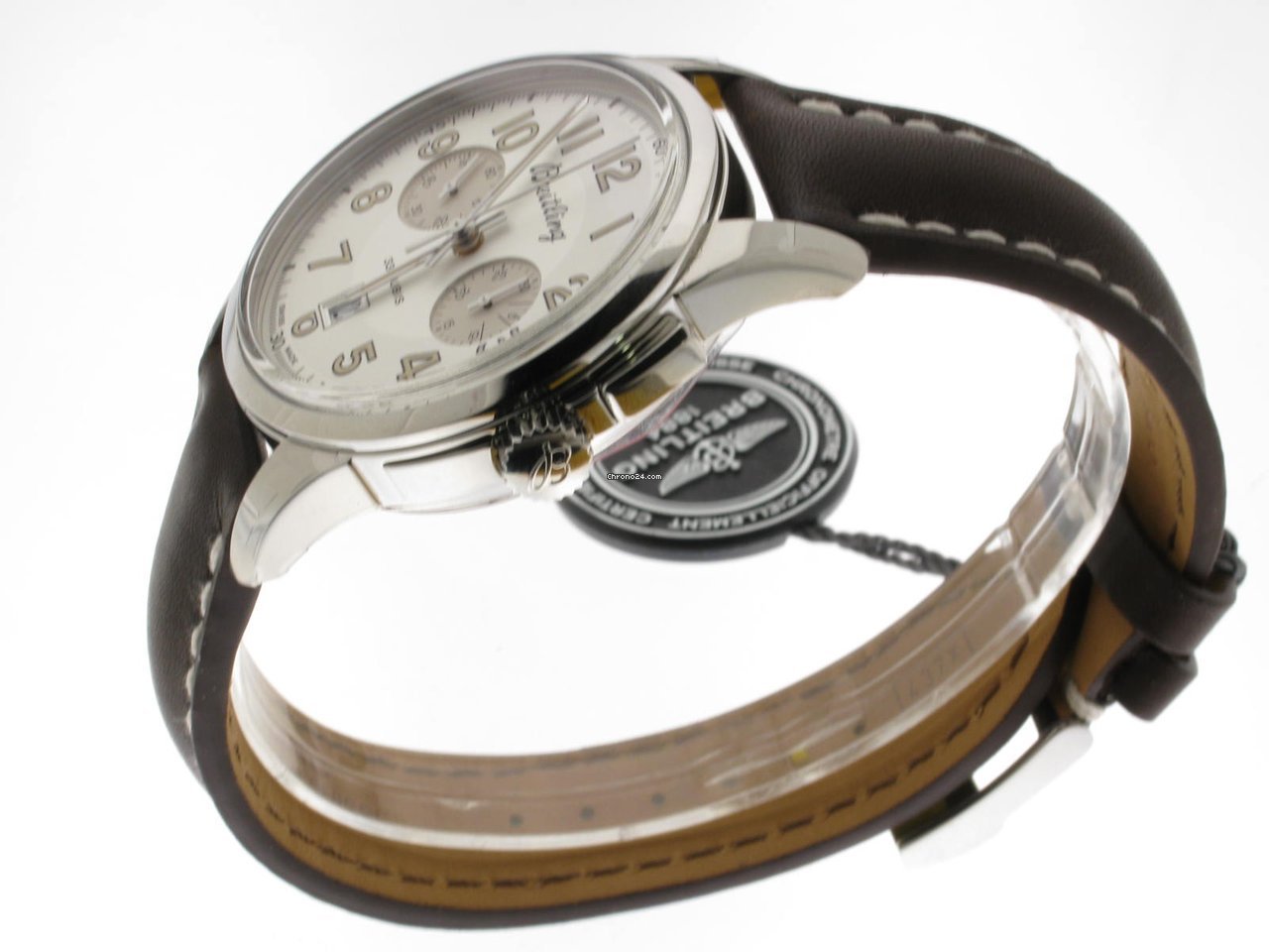 Breitling Transocean Chronograph 1915 Mens watch Unisex Automatic Steel AB141112 G799 437X 7