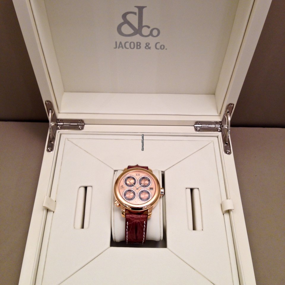 Jacob & Co. Mens watch Unisex Automatic Rose gold GMT7RG 7