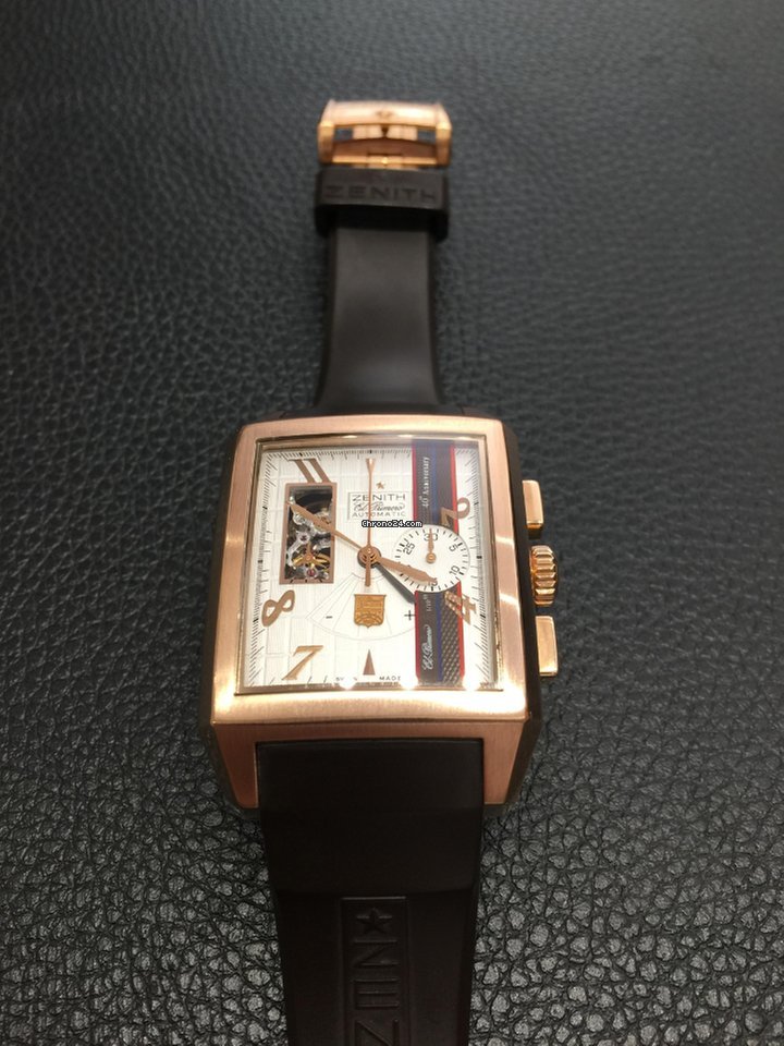 Zenith Mens watch Unisex Automatic Rose gold 18 0550 4021 7