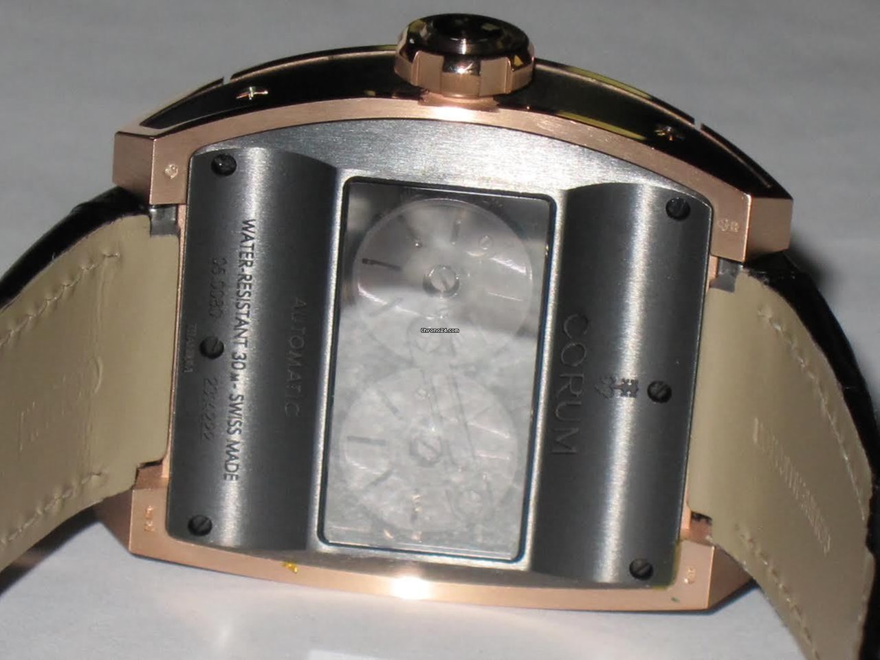 Corum Ti-Bridge Mens watch Unisex Automatic Rose gold 207.201.05 0F01 0000 7