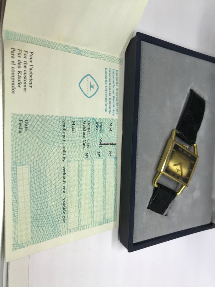 Jaeger-LeCoultre Mens watch Unisex Manual winding Gold Steel A 1273257 7