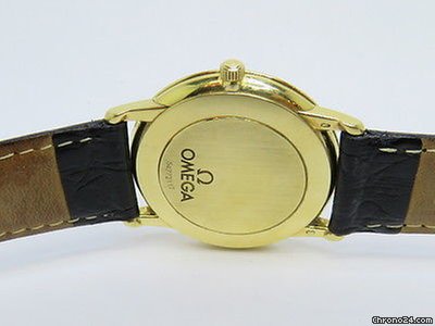 Omega Mens watch Unisex Quartz Yellow gold 46101102 7