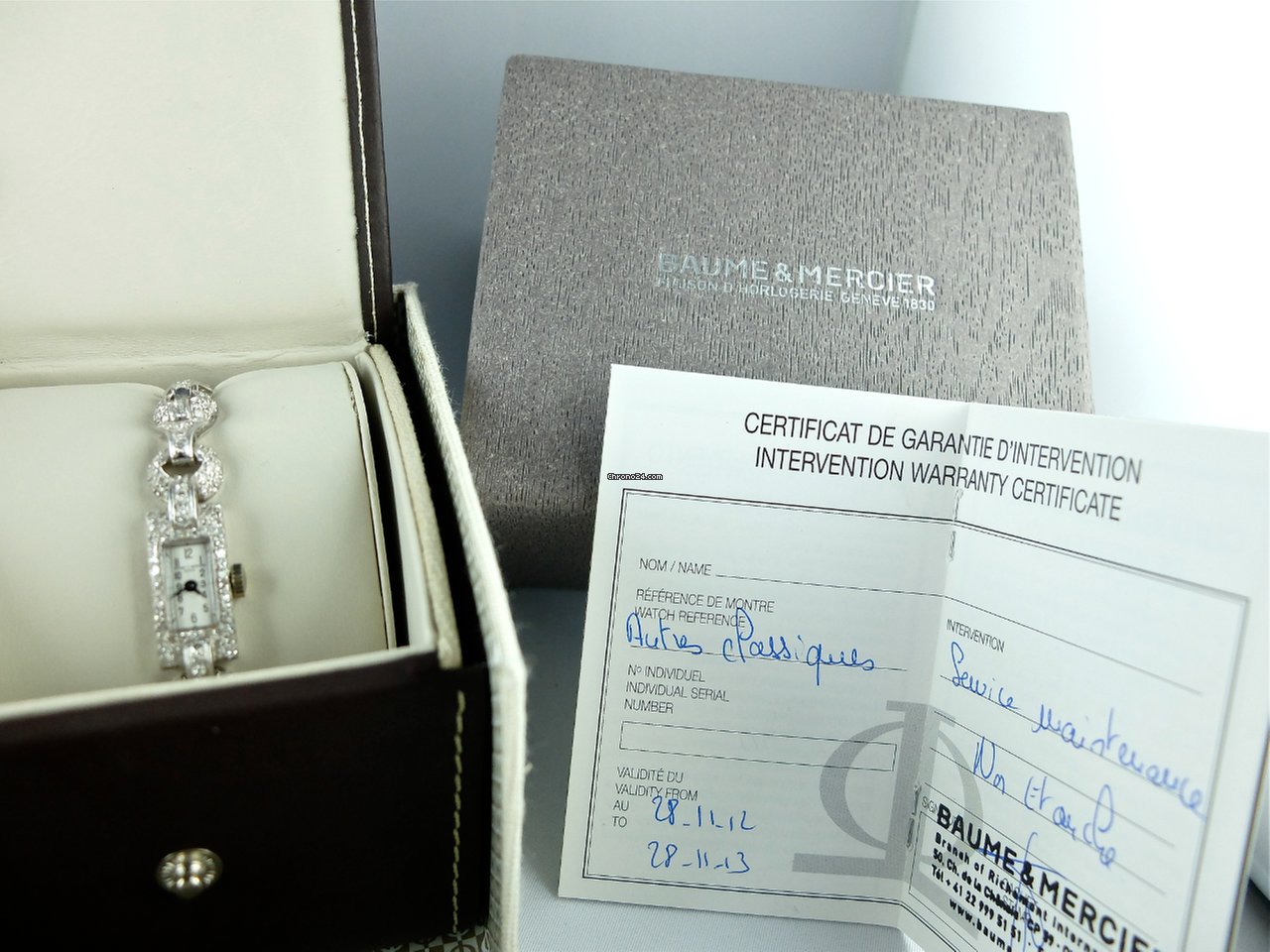 Baume & Mercier Womens watch Manual winding Platinum 0000 7