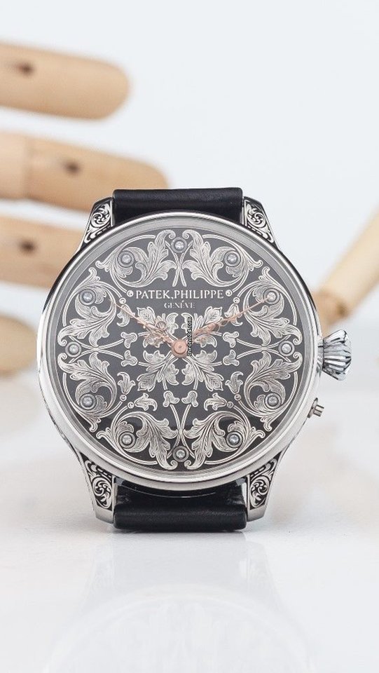 IWC Portuguese Minute Repeater Mens watch Unisex Manual winding White gold IW524205 Pice Unique 7