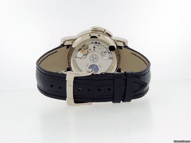 Ulysse Nardin GMT + - Perpetual Mens watch Unisex Automatic White gold 320-60 62 7