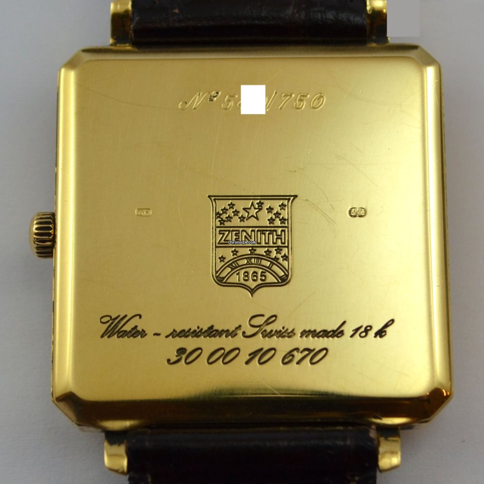 Zenith Elite Mens watch Unisex Automatic Yellow gold 30 00 10 670 7