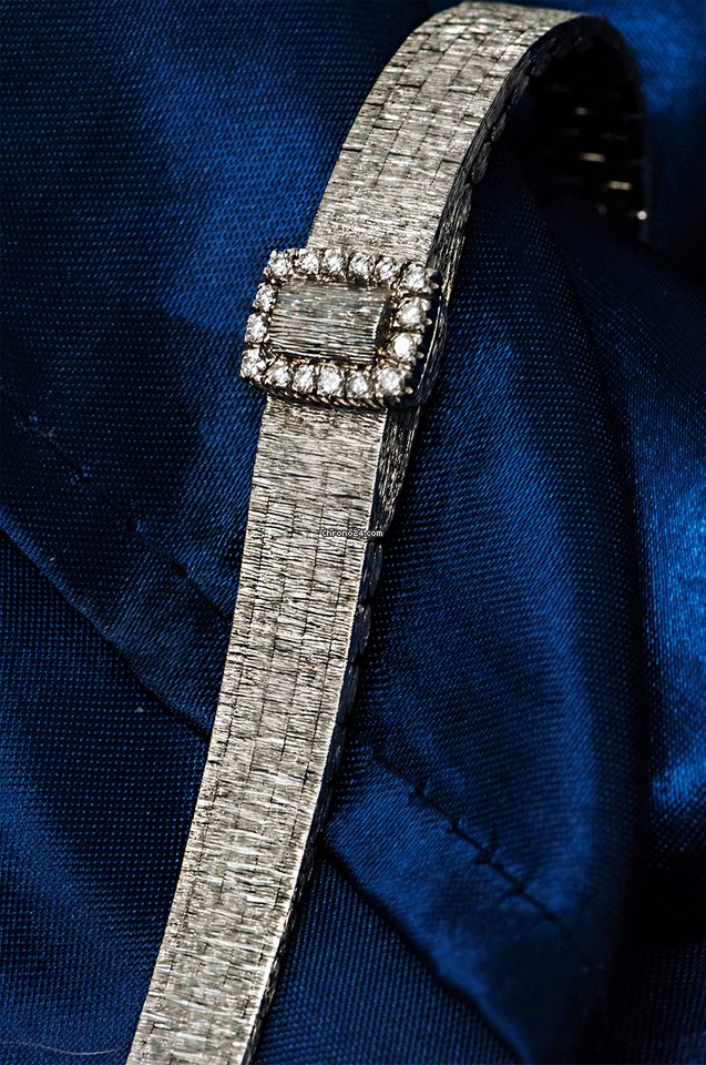 Piaget Womens watch Manual winding White gold 1960s Piaget Concealed Dial Diamond Set 18KT White Gold Ladi 7