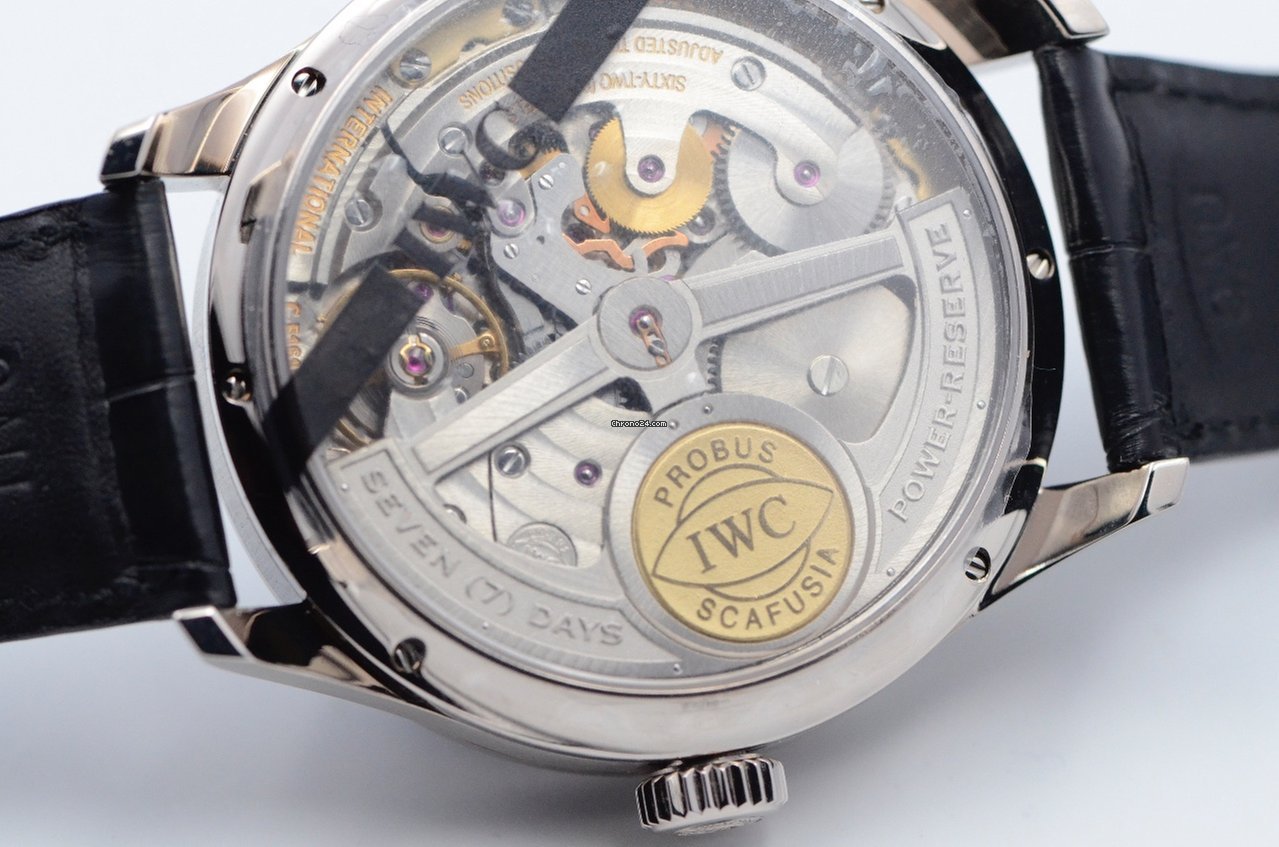 IWC Portuguese Perpetual Calendar Mens watch Unisex Automatic White gold IW502121 7