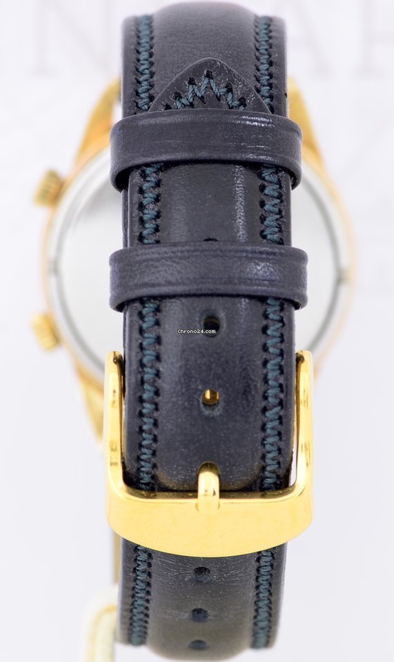 Jaeger-LeCoultre Mens watch Unisex Manual winding Gold Steel Memovox Vintage 7