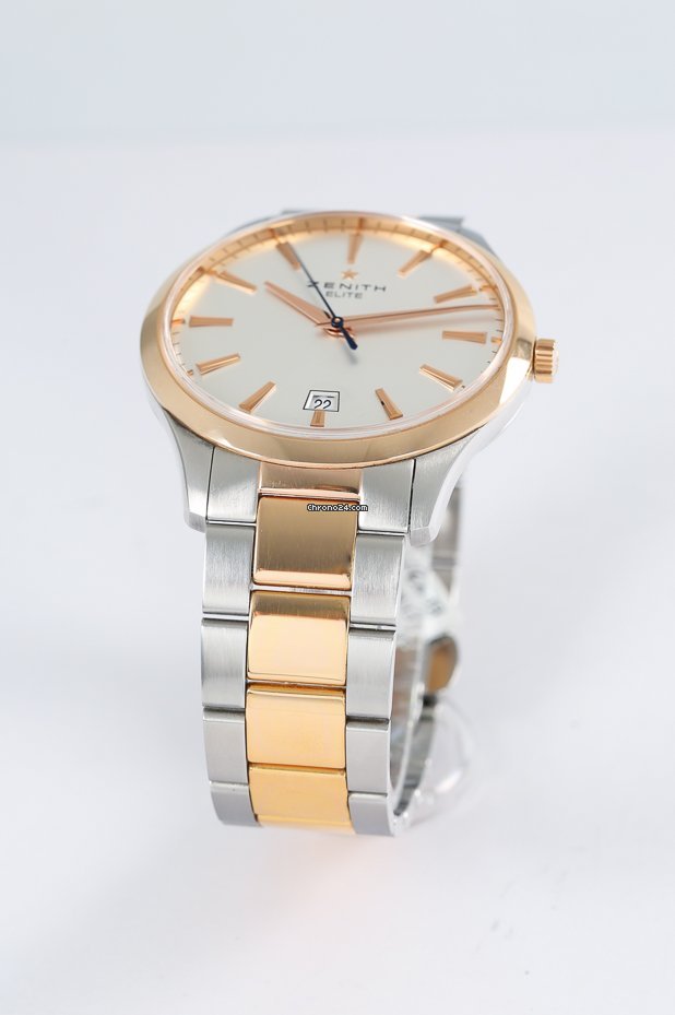 Zenith Captain Central Second Mens watch Unisex Automatic Gold Steel 51.2020.670 01.M2020 7