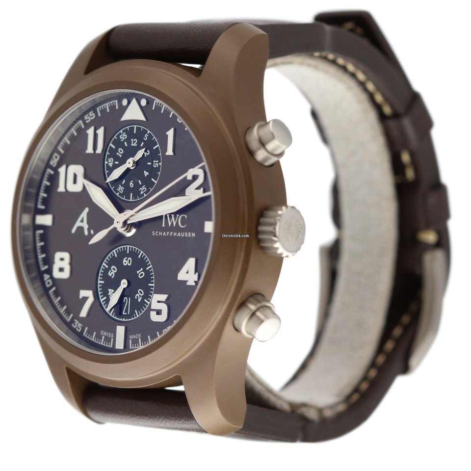 IWC Pilot Chronograph Mens watch Unisex Automatic Ceramic IW388004 7