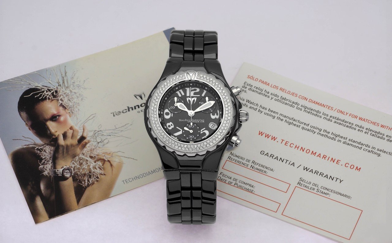 Technomarine TechnoDiamond Womens watch Quartz Ceramic DTCB02C 7