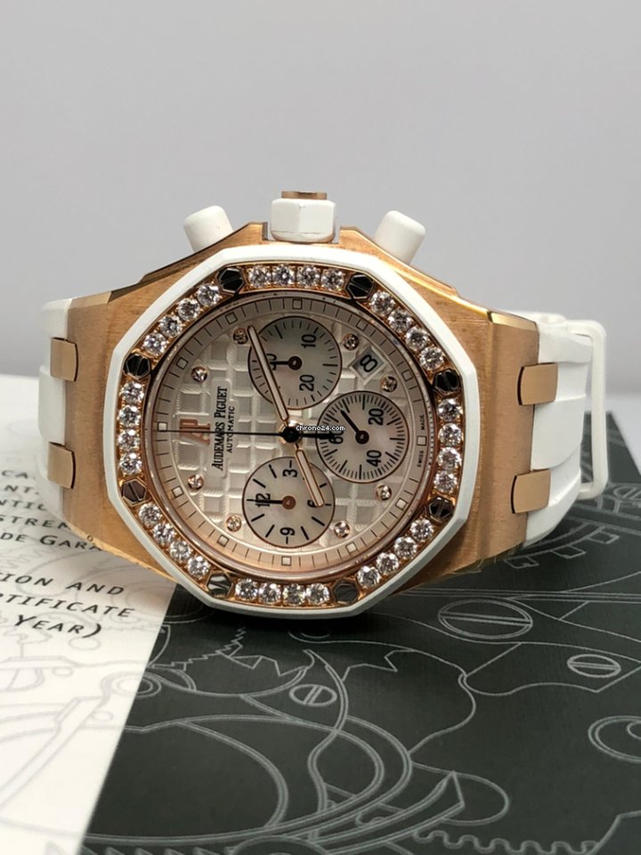 Audemars Piguet Royal Oak Offshore Lady Womens watch Automatic Rose gold 26048OK.ZZ.D010CA.01 7