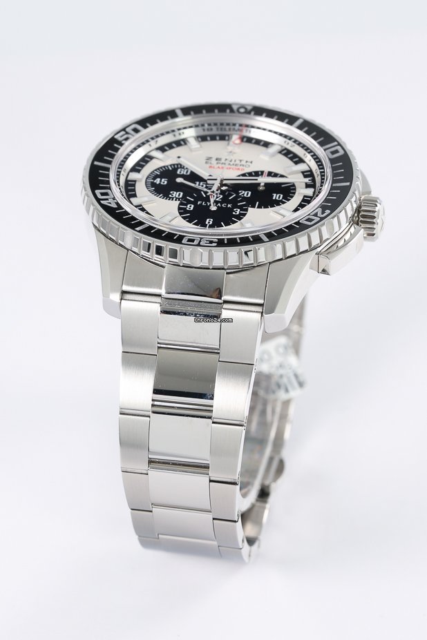 Zenith El Primero Stratos Flyback Mens watch Unisex Automatic Steel 30.2062.405 7