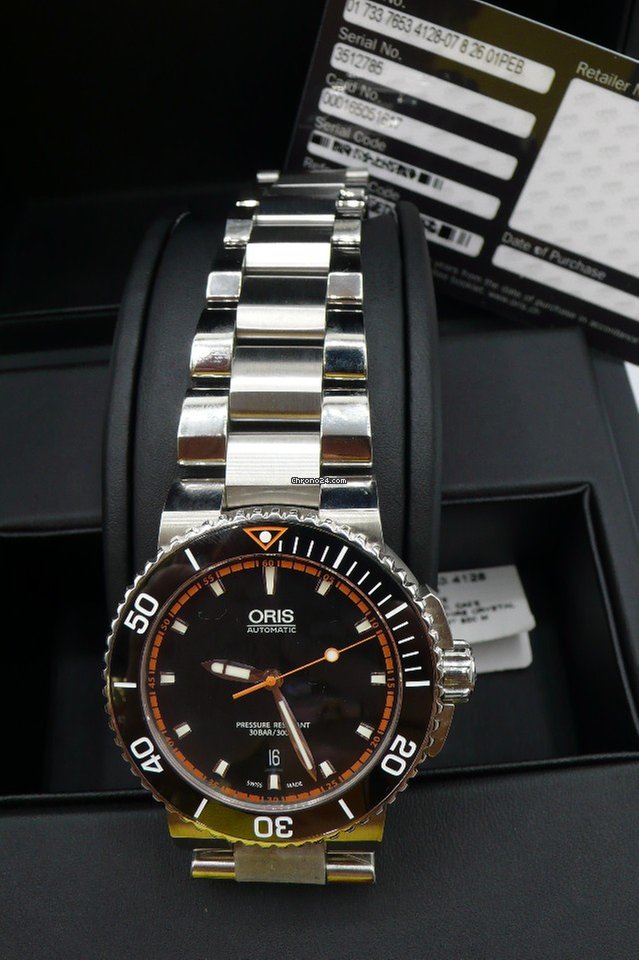 Oris Aquis Date Mens watch Unisex Automatic Steel 01 733 7653 4128-07 8 26 01PEB 7