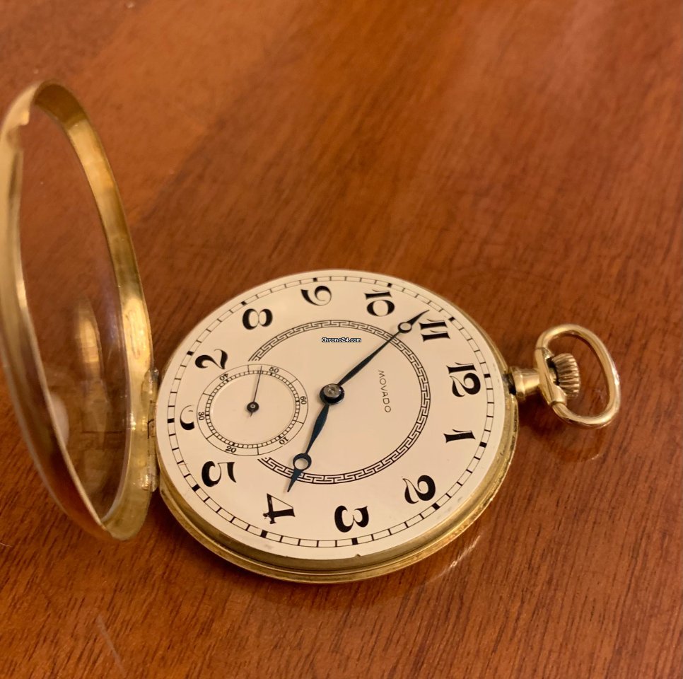 Movado Mens watch Unisex Manual winding Yellow gold 0668265 7614 7