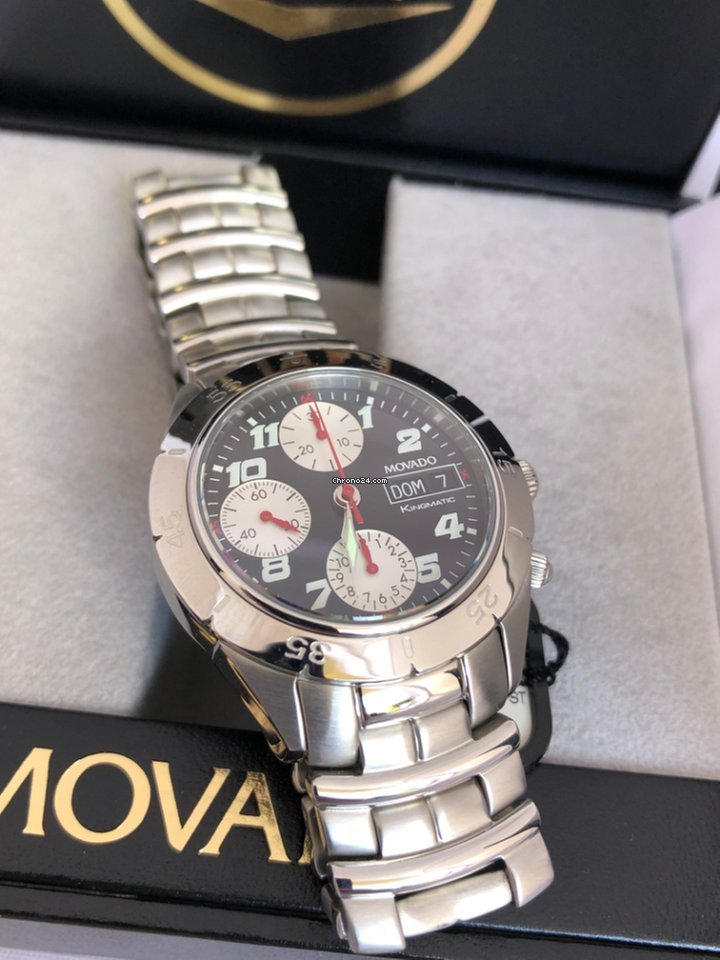 Movado Kingmatic Mens watch Unisex Automatic Steel Ref. 0604371-84-G5-0897 -R29-4 992 7