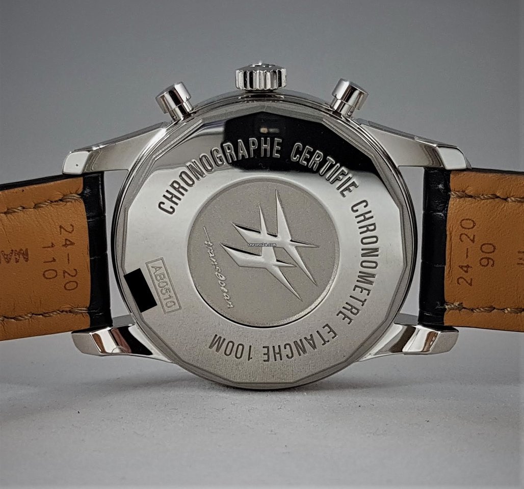 Breitling Transocean Chronograph Unitime Mens watch Unisex Automatic Steel AB0510U4 BE84 256S 7