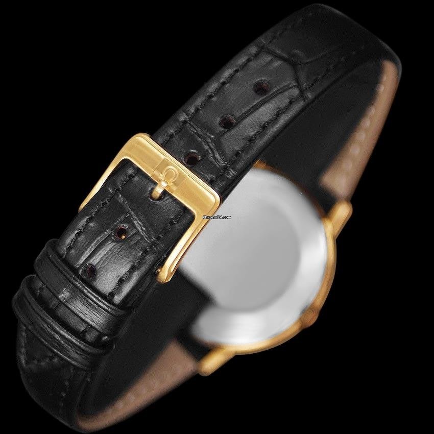 Omega Geneve Mens watch Unisex Manual winding Gold Steel 6534 7