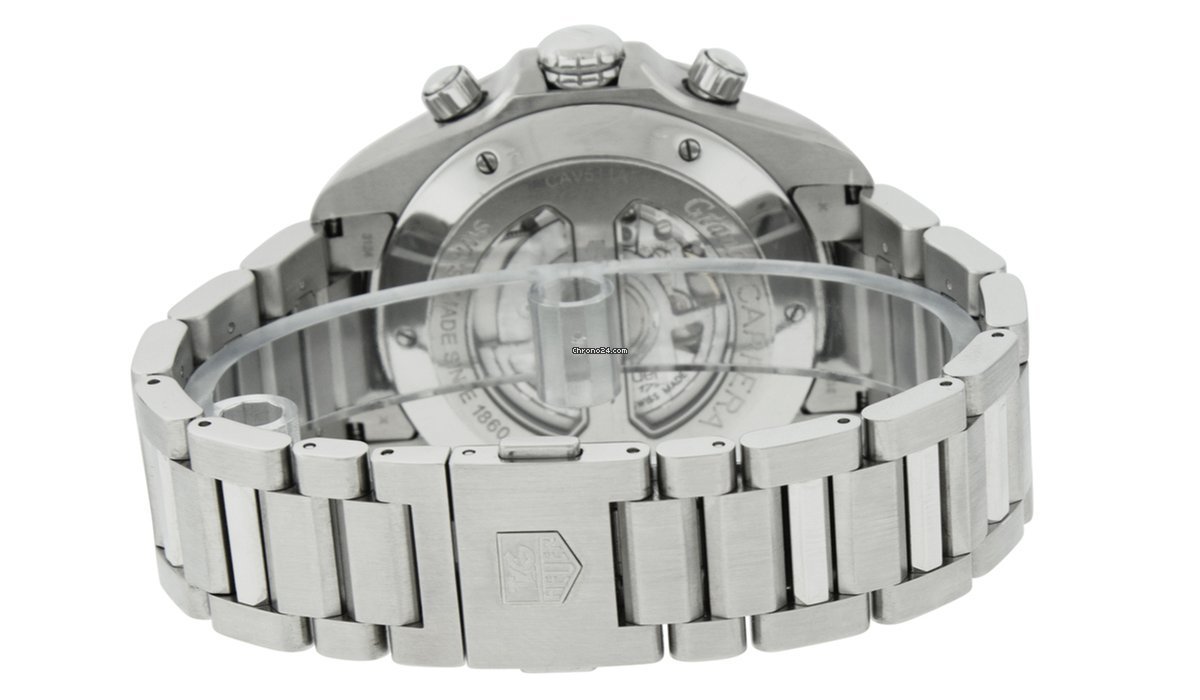 TAG Heuer Grand Carrera Mens watch Unisex Automatic Steel CAV511A.BA0902 7