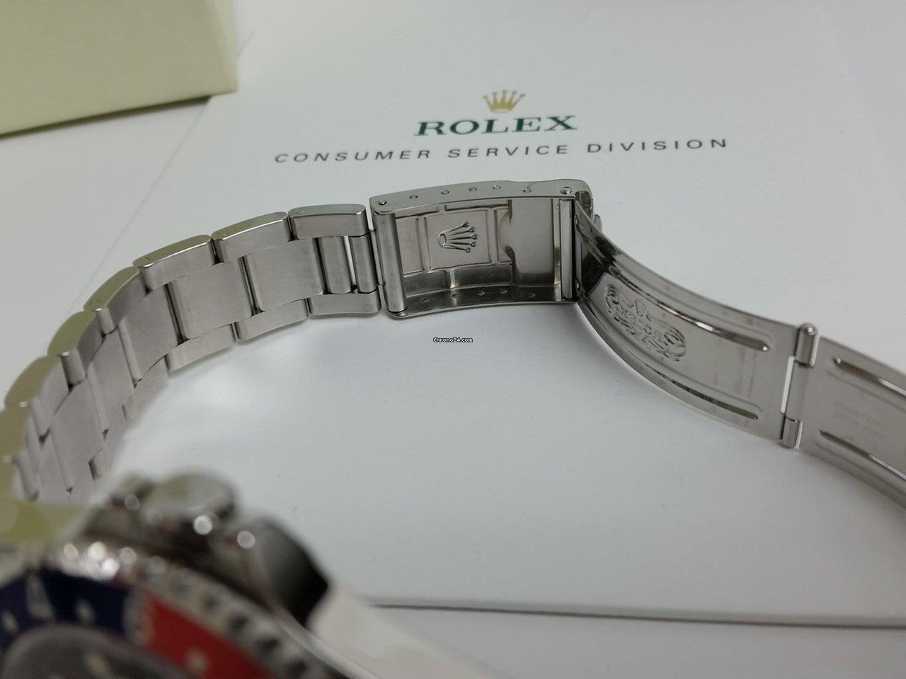 Rolex GMT-Master II Mens watch Unisex Steel Automatic 16710BLRO 7