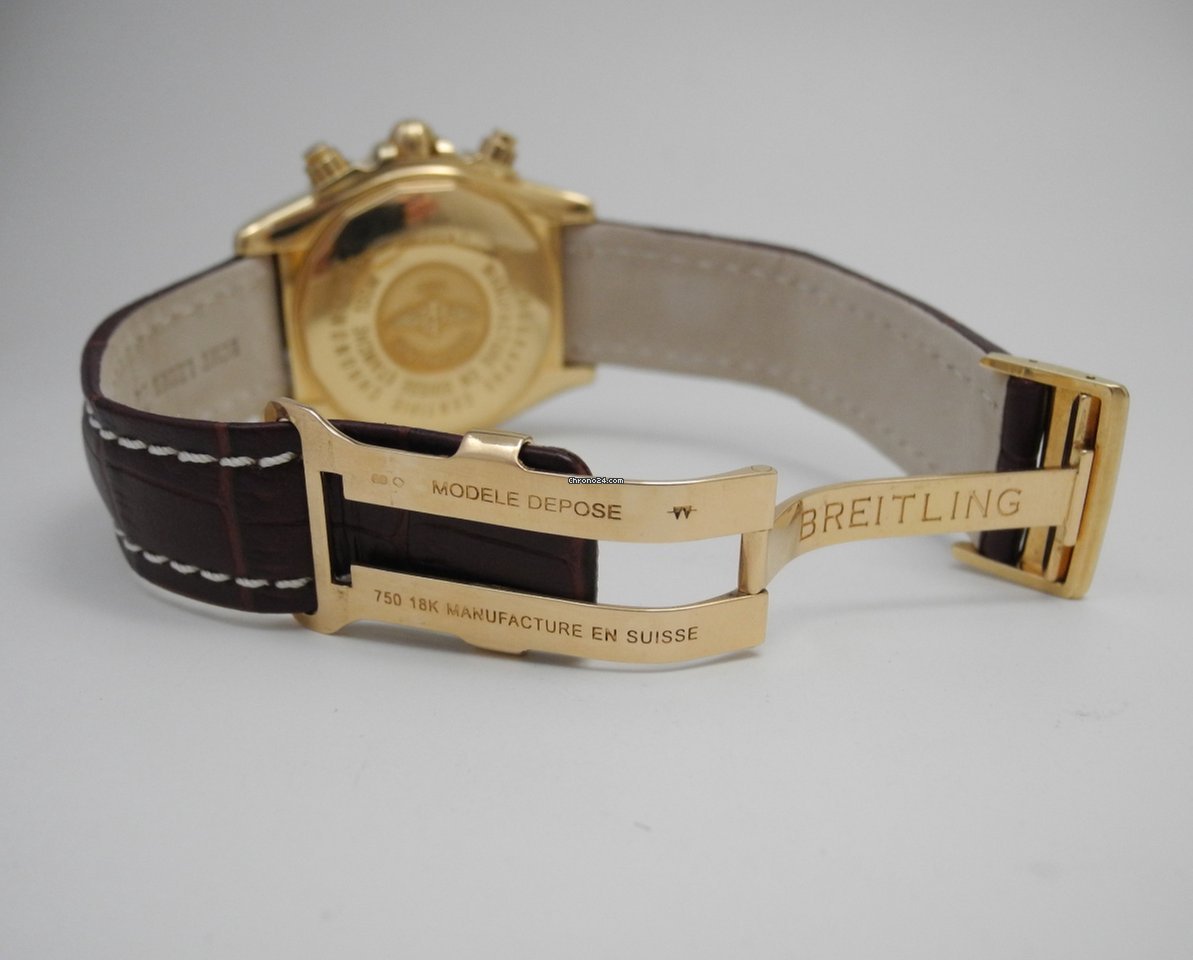 Breitling Chronomat Evolution Mens watch Unisex Automatic Yellow gold K13356 7