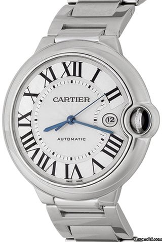 Cartier Ballon Bleu Mens watch Unisex Automatic White gold W69013Z2