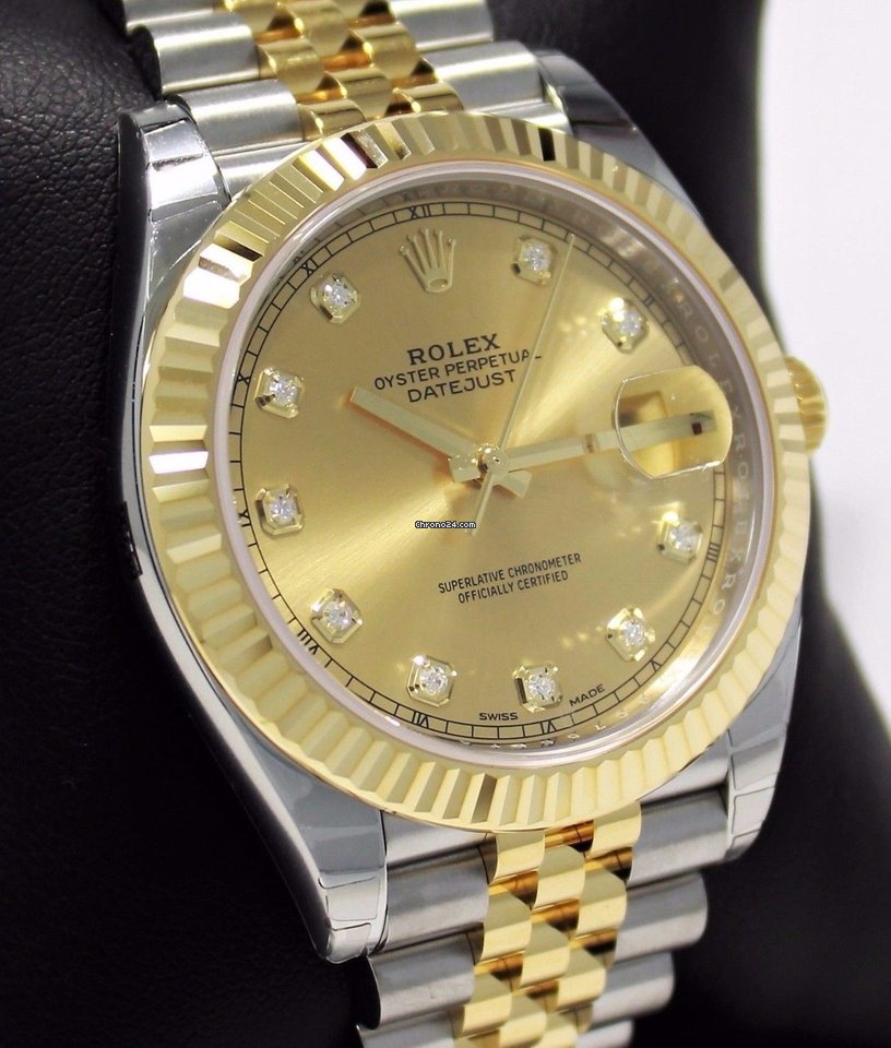 Rolex Datejust 41 Mens watch Unisex Steel Automatic 126333 CHDJ