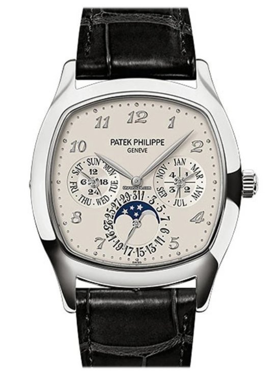 Patek Philippe Perpetual Calendar Mens watch Unisex Automatic White gold 5940G-001