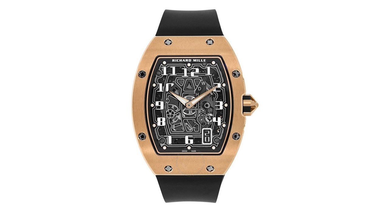 Richard Mille RM 67 Mens watch Unisex Automatic Rose gold RM67-01 RG