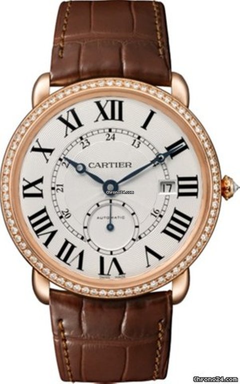 Cartier Ronde Louis Cartier Mens watch Unisex Automatic Rose gold WR007017