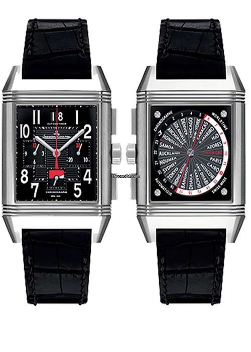 Jaeger-LeCoultre Reverso Squadra World Chronograph Mens watch Unisex Automatic Titanium Q702T470