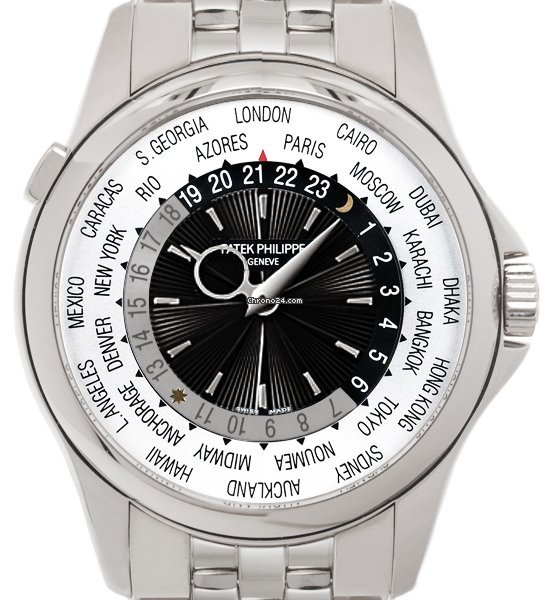 Patek Philippe World Time Mens watch Unisex Automatic White gold 5130 1G-010